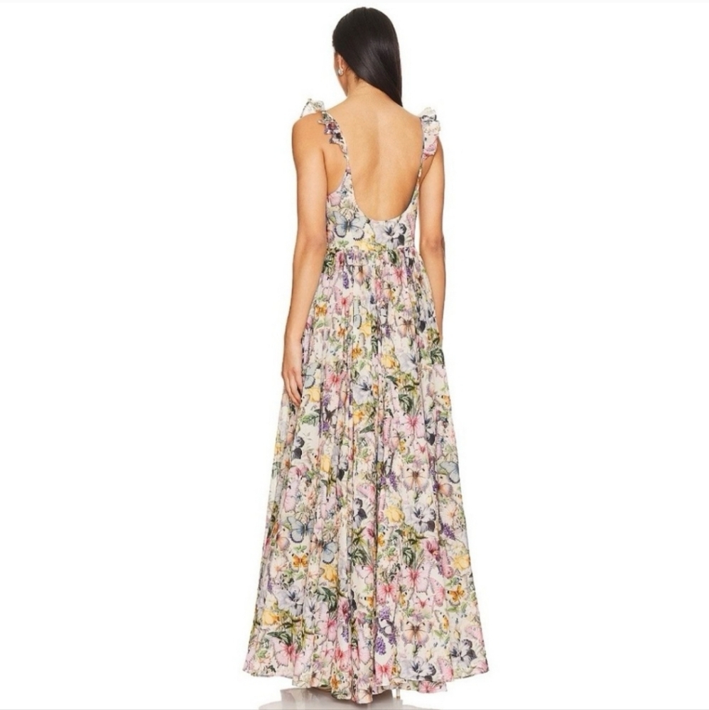 **ONLY 1 Small Left!!**Selkie The Penny Lane Dress in Butterfly Botanics - Picture 12 of 16